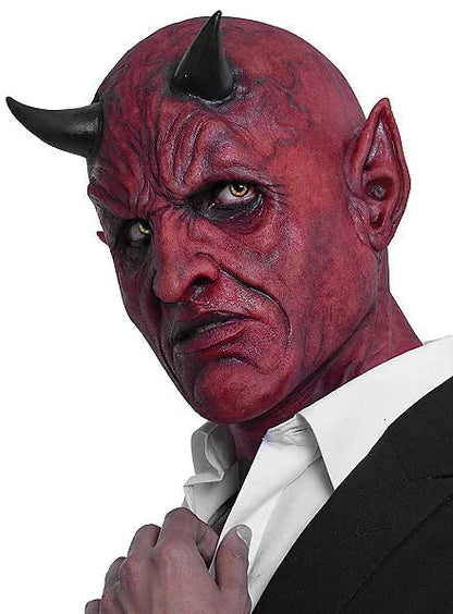 Lucifer Maske Dämonenschwarz Horror