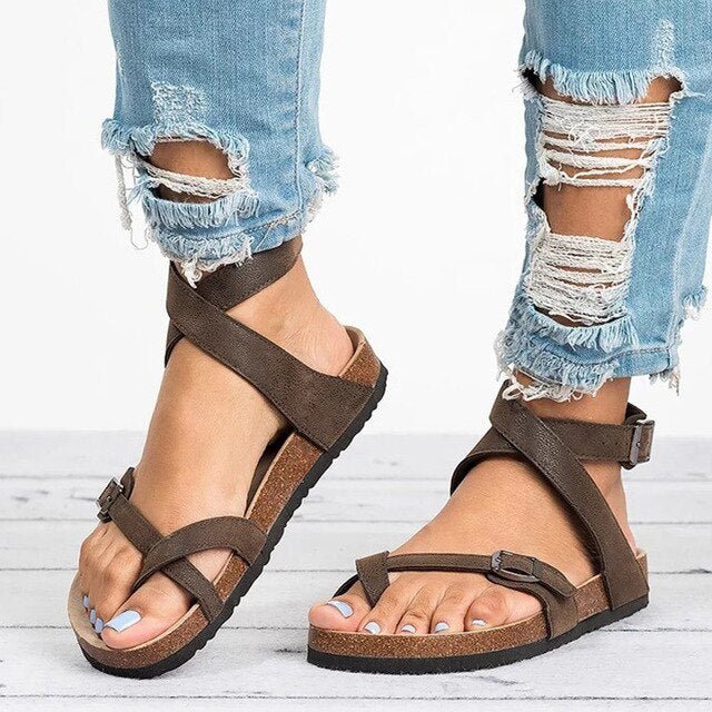 Elegante Damen Sandalen Selena Schuhe Sommer