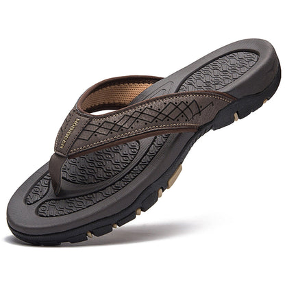 Herren Slipper Bequem Sommerlich Leicht