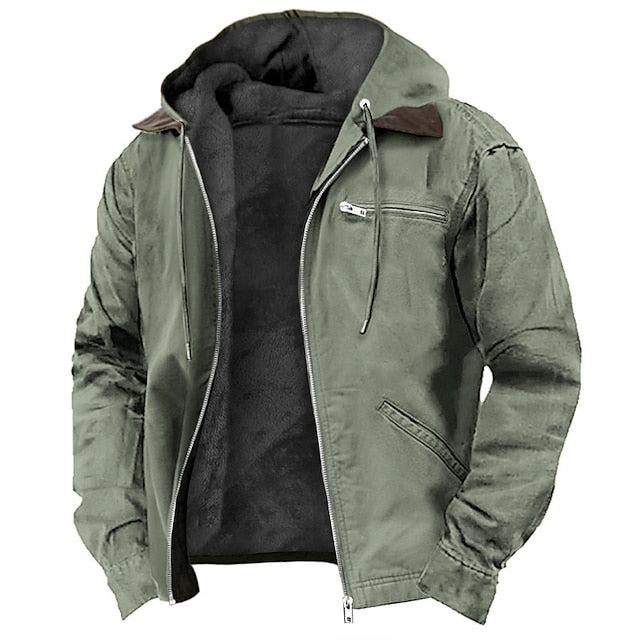 Winddichte Stormlock Jacke Warm Isoliert - Elarova