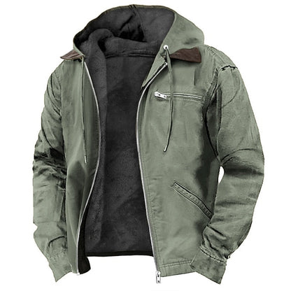 Winddichte Stormlock Jacke Warm Isoliert - Elarova
