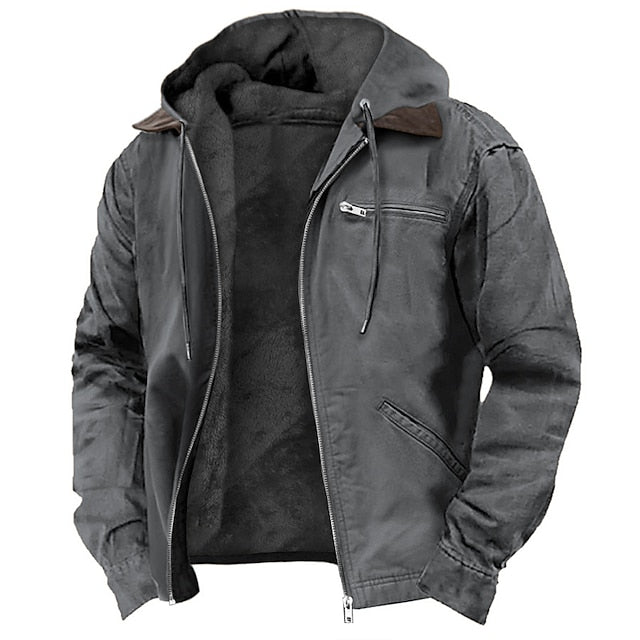 Winddichte Stormlock Jacke Warm Isoliert