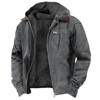 Winddichte Stormlock Jacke Warm Isoliert