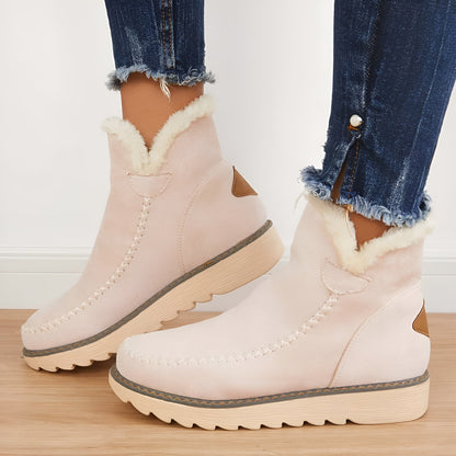 FrostCura™ – Orthopädische Winterstiefel Damen mit Warmem Futter