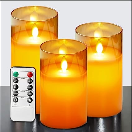 LED Kerzen-Set mit Fernbedienung Elegante Atmosphäre