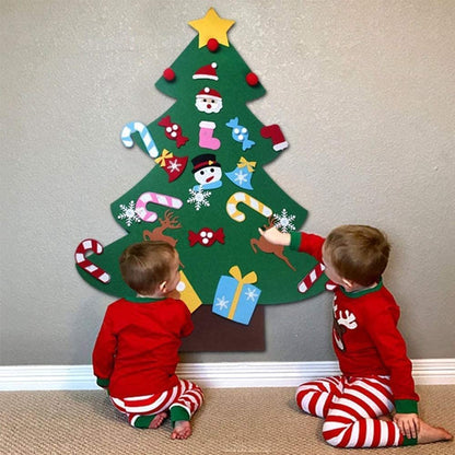 Kinder Weihnachtsbaum Dekoration Festlich Farbenfroh - Elarova
