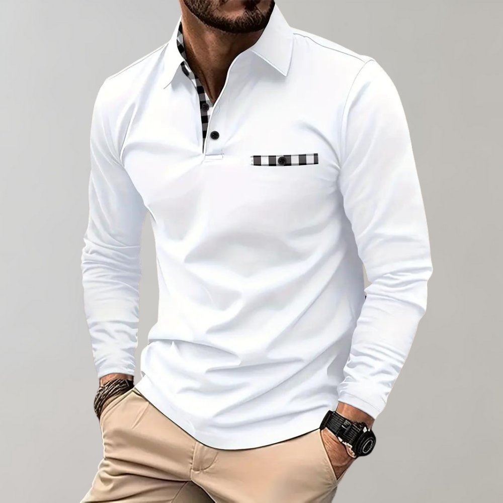Herren Poloshirt Kurzarm Baumwolle Modern