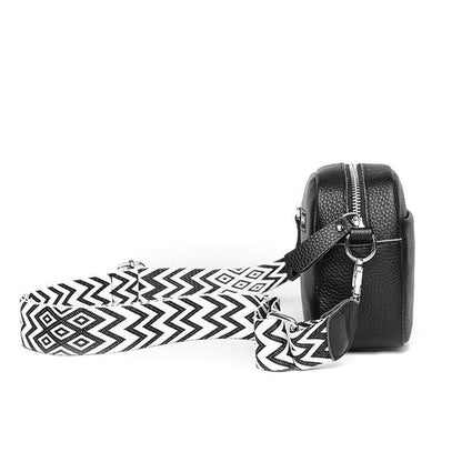 Damenhandtasche Groß Ledertasche Schwarz