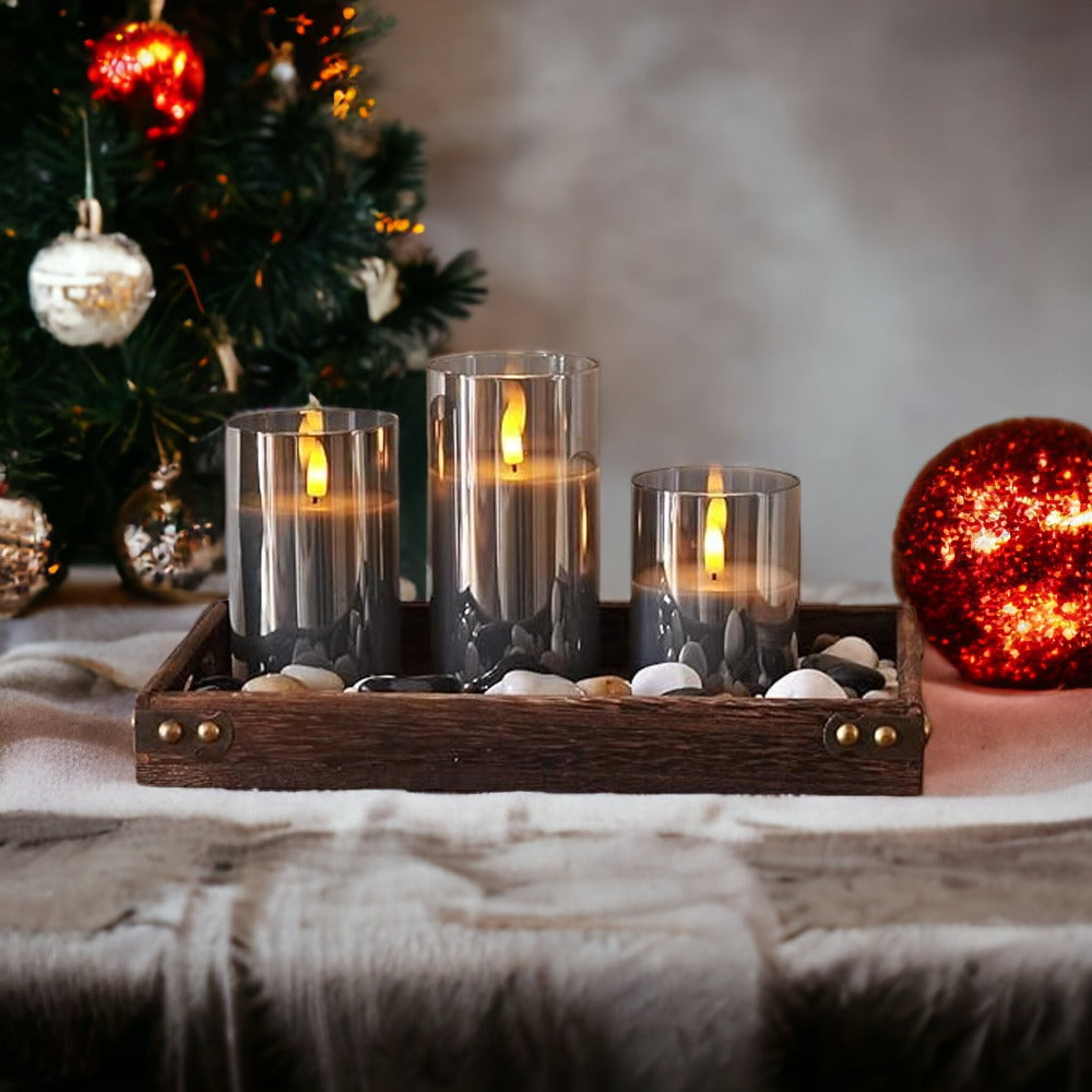 LED Kerzen-Set mit Fernbedienung Elegante Atmosphäre