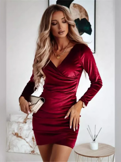 Variant image for EleganceChic™ – Damen Abendkleid mit V-Ausschnitt für Stilvolle Anlässe-16