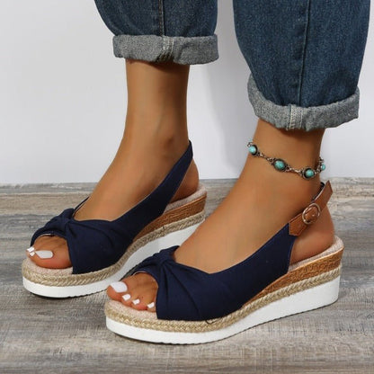 SoleSavvy™ – Damen Plateau-Sandalen mit Rutschfester Sohle und Stil 5