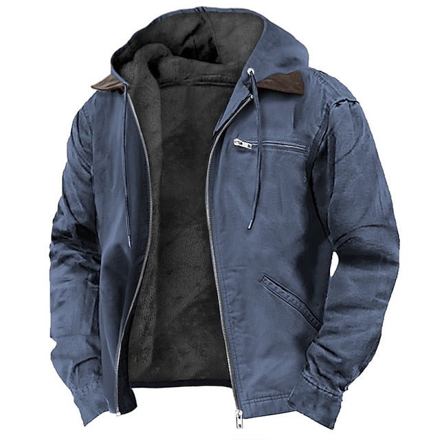Winddichte Stormlock Jacke Warm Isoliert