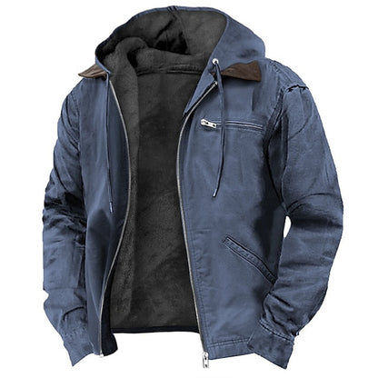 Winddichte Stormlock Jacke Warm Isoliert