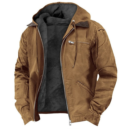 Winddichte Stormlock Jacke Warm Isoliert